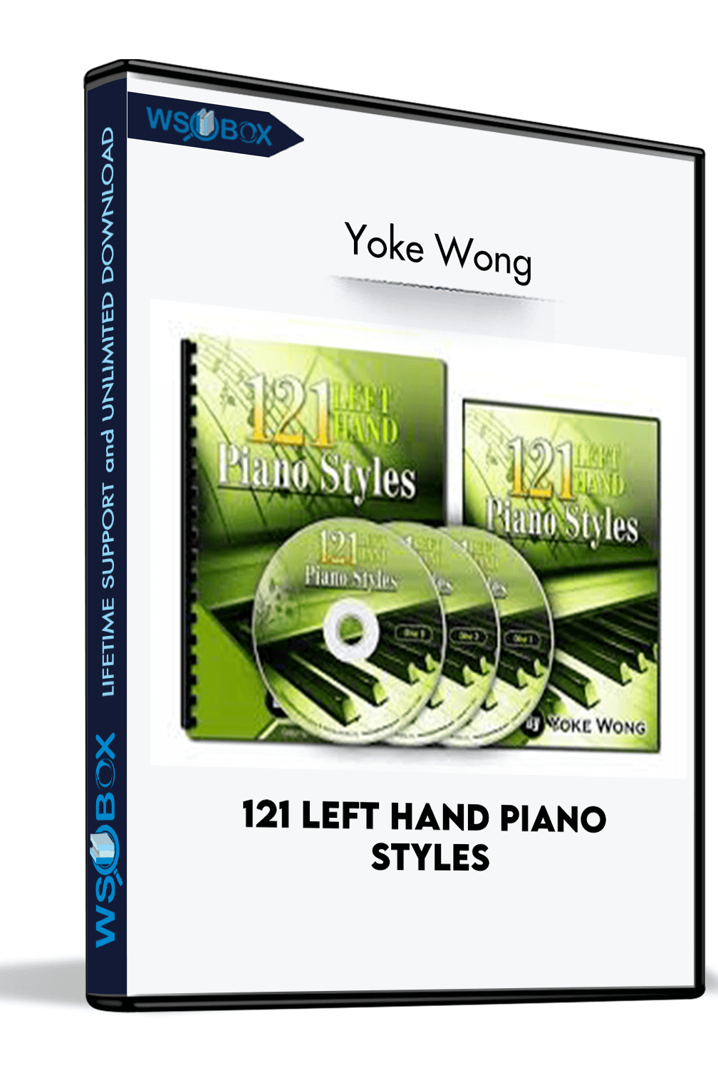 121 Left Hand Piano Styles – Yoke Wong