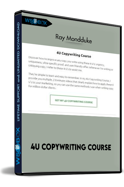 4U Copywriting Course – Ray Mondduke