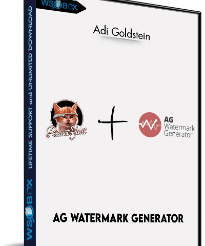 AG Watermark Generator – Adi Goldstein
