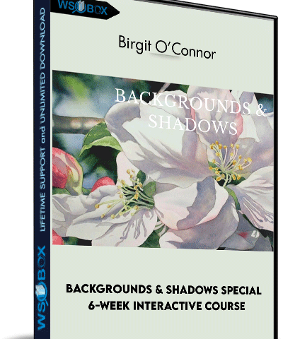 Backgrounds & Shadows Special 6-week Interactive Course – Birgit O’Connor