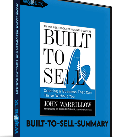 Built To Sell Online Course – John Warrillow
