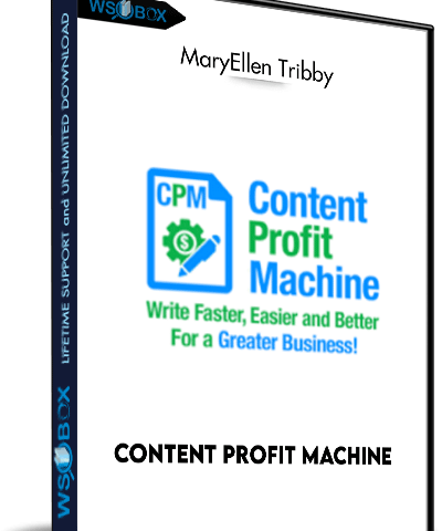 Content PRofit Machine – MaryEllen Tribby