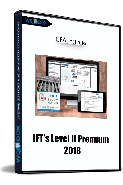IFT’s-Level-II-Premium-2018---CFA-Institute