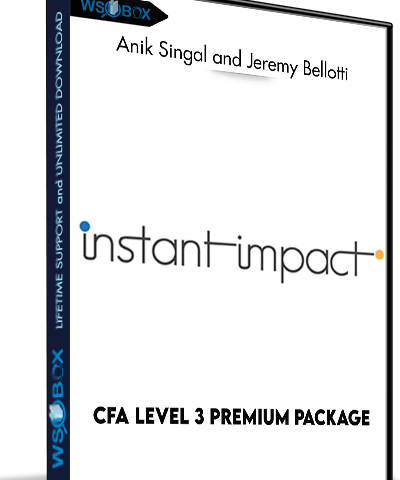 Instant Impact – Anik Singal And Jeremy Bellotti