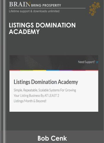 Listings Domination Academy – Bob Cenk