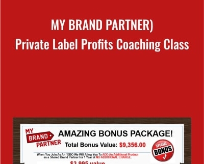 (My Brand Partner) – Private Label Profits Coaching Class – Lisa Diane