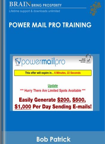Power Mail Pro Training – Bob Patrick