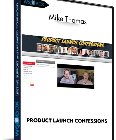 Product Launch Confessions – Mike Thomas