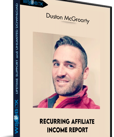 Recurring Affiliate Income Report – Duston McGroarty