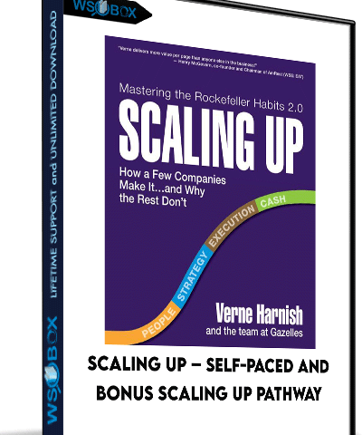 Scaling Up – Self-Paced And Bonus Scaling Up Pathway – Gazelles Growth Institute