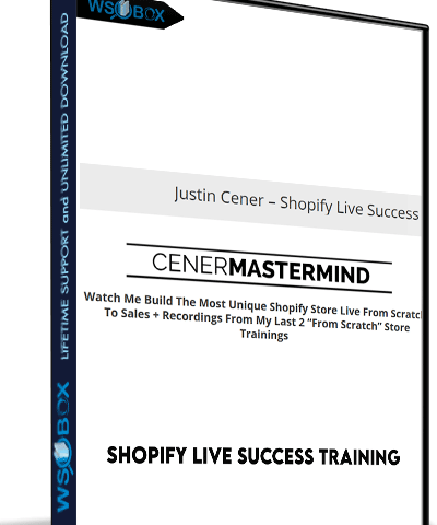 Shopify Live Success Training – Cener Mastermind
