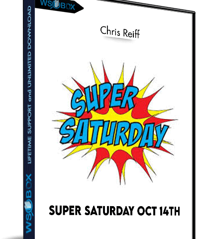 Super Saturday Oct 14th – Chris Reiff