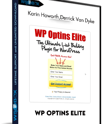 WP Optins Elite – Karin Haworth,Derrick Van Dyke