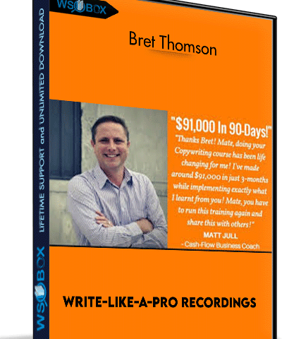 Write-Like-A-Pro Recordings – Bret Thomson