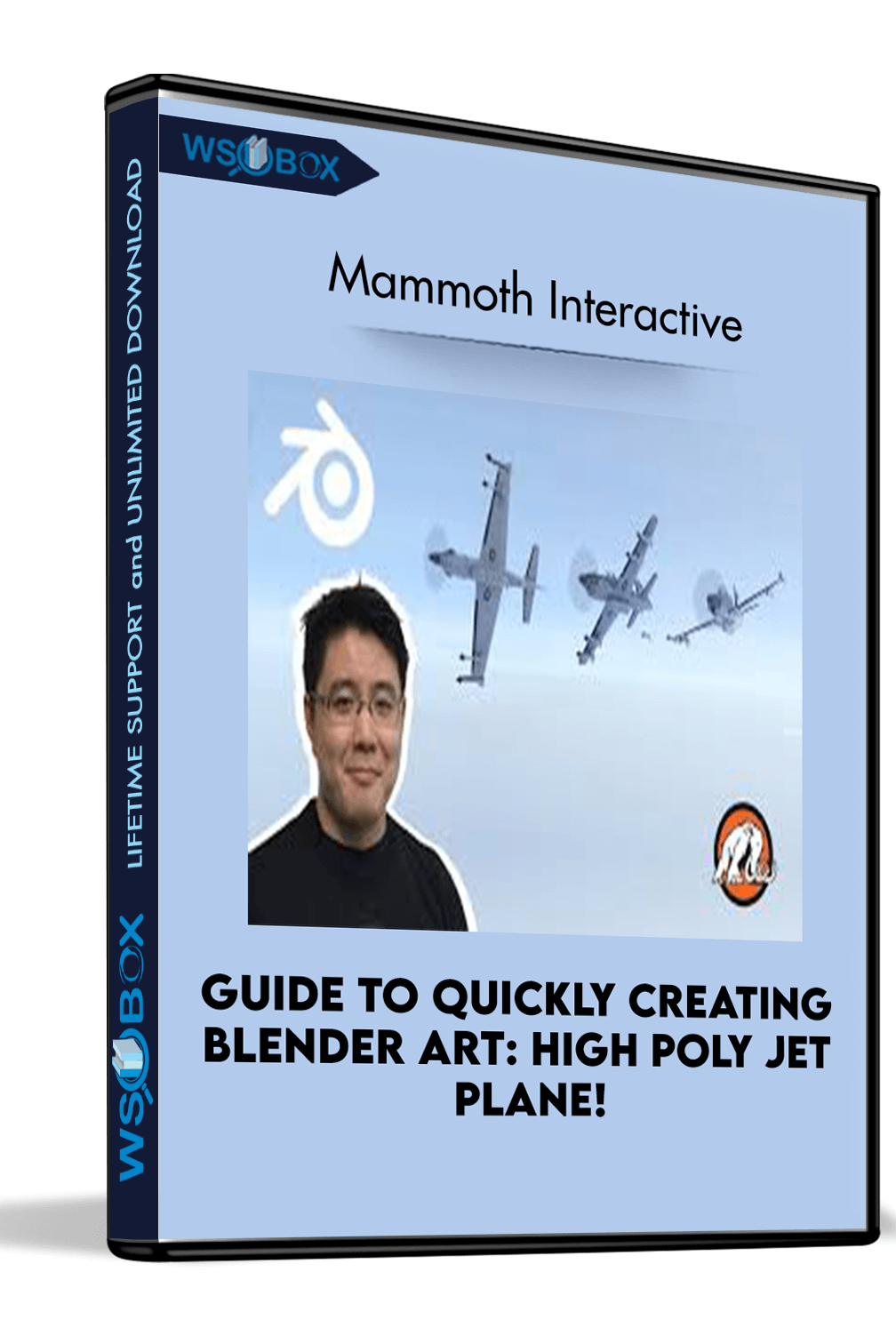 Guide to quickly creating Blender art: High poly jet plane! – Mammoth Interactive