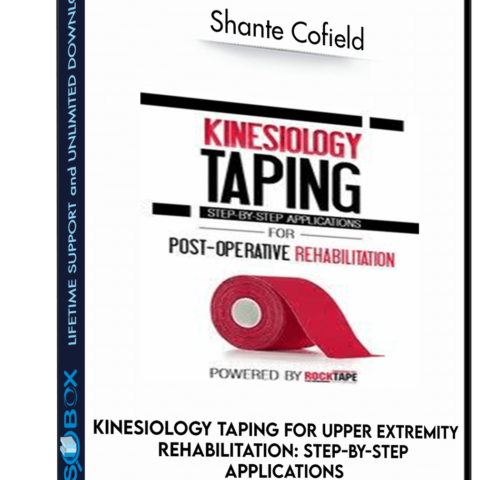 Kinesiology Taping For Post-Operative Rehabilitation: Step-by-Step Applications – Shante Cofield