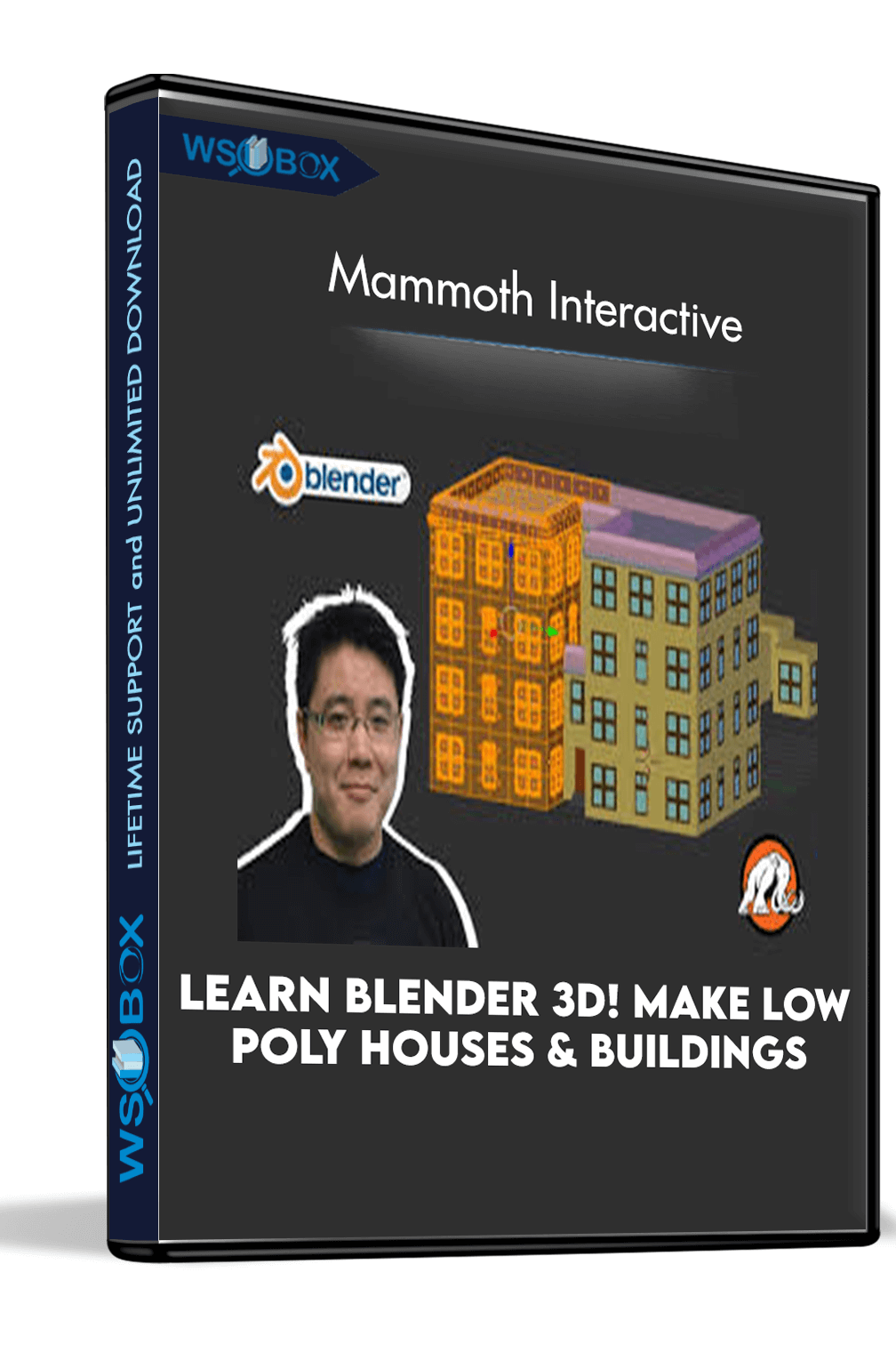 Learn Blender 3D! Make Low Poly Houses & Buildings – Mammoth Interactive