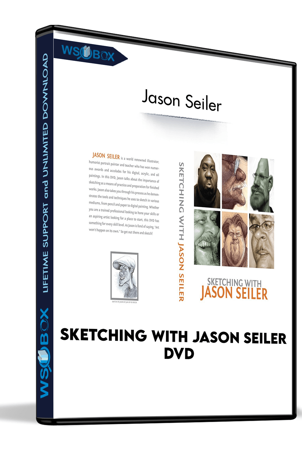 Sketching With Jason Seiler DVD – Jason Seiler