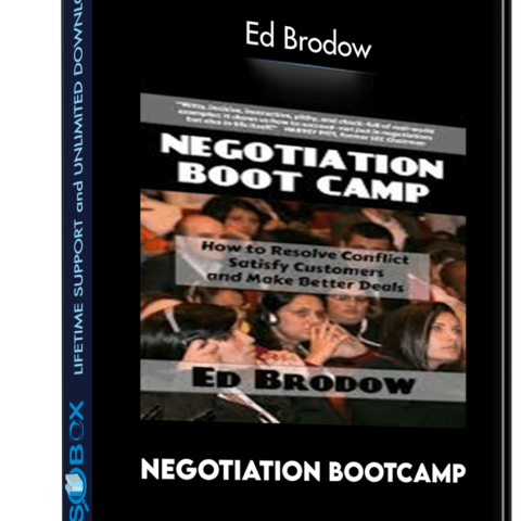 Negotiation Bootcamp – Ed Brodow