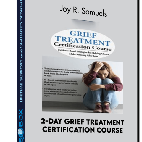 2-Day Grief Treatment Certification Course: Evidence-Based Strategies For Helping Clients Make Meaning After Loss – Joy R. Samuels