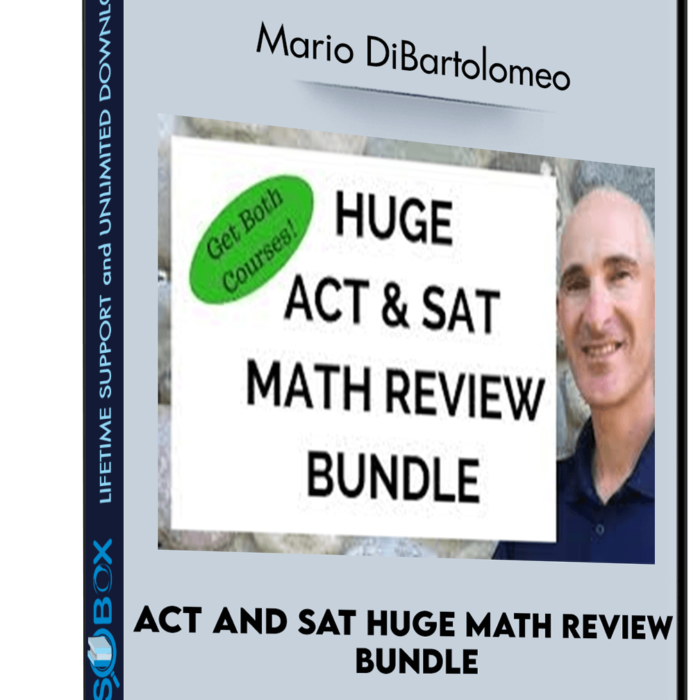 ACT and SAT Huge Math Review Bundle - Mario DiBartolomeo