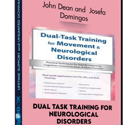 Dual Task Training For Neurological Disorders: Practical Techniques For Rapidly Improving Cognition, Communication And Motor Function – John Dean And  Josefa Domingos