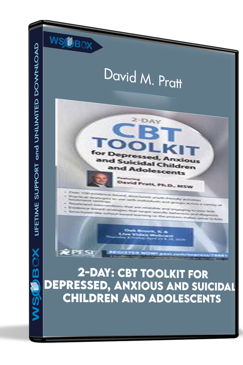 2-Day: CBT Toolkit for Depressed, Anxious and Suicidal Children and Adolescents – David M. Pratt