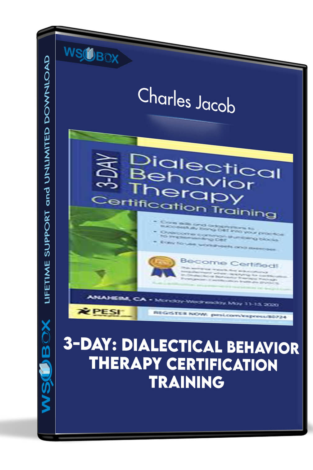 3-Day: Dialectical Behavior Therapy Certification Training – Charles Jacob