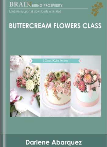 Buttercream Flowers Class – Darlene Abarquez