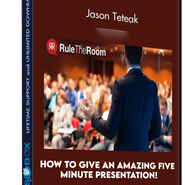 How To Give An AMAZING Five Minute Presentation! - Jason Teteak