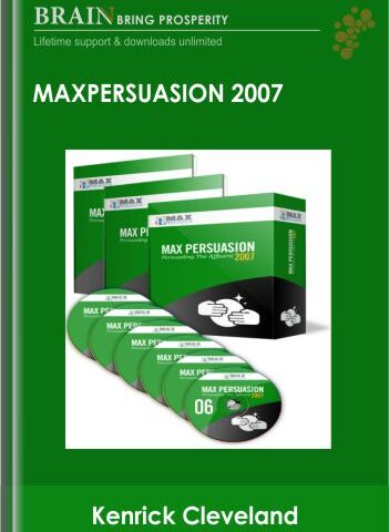 MaxPersuasion 2007 – Kenrick Cleveland