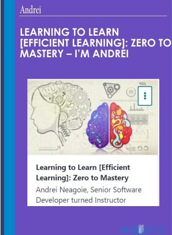 Learning To Learn [Efficient Learning]: Zero To Mastery –  I’m Andrei