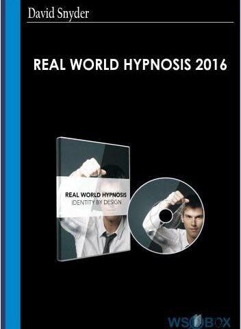 Real World Hypnosis 2016 – David Snyder