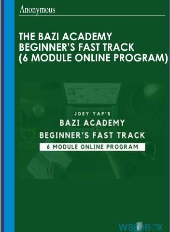 The BaZi Academy Beginner’s Fast Track (6 Module Online Program)