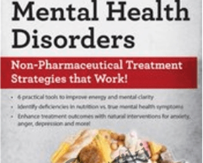 2 Day Certificate in Nutrition for Mental Health Disorders Non Pharmaceutical Treatment - eBokly - Library of new courses!