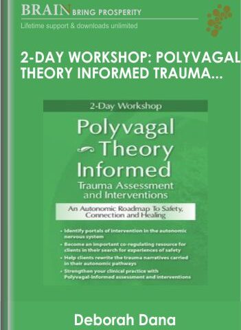 2-Day Workshop: Polyvagal Theory Informed Trauma Assessment And Interventions: An Autonomic Roadmap To Safety, Connection And Healing  – Deborah Dana