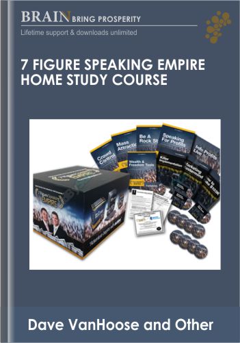 7 Figure Speaking Empire Home Study Course – Dave VanHoose and Dustin Matthews