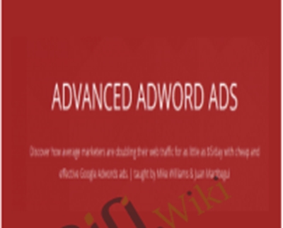 Advanced Adword Ads E28093 Mike Williams Juan Martitegui - eBokly - Library of new courses!