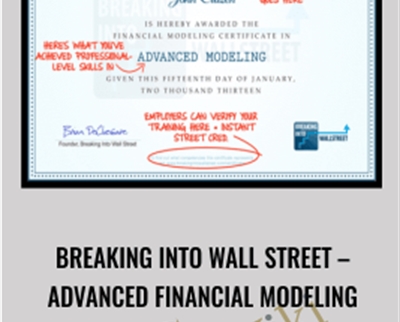 Breaking Into Wall Street – Advanced Financial Modeling