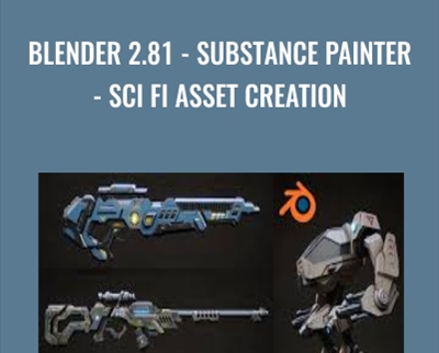 Blender 2.81 – Substance Painter – Sci Fi Asset Creation –  Julien Deville