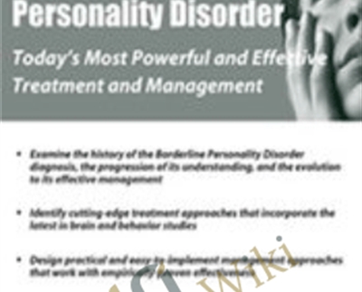 Borderline Personality Disorder - eBokly - Library of new courses!