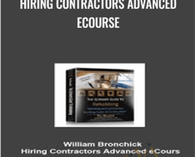 Contractors Advanced ECourse – William Bronchick