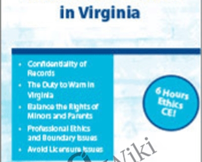 Legal Ethical Issues in Behavioral Health in Virginia - eBokly - Library of new courses!
