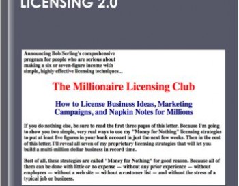 Million Dollar Licensing 2.0 – Bob Serling