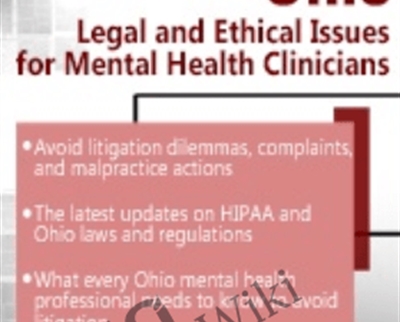 Ohio Legal and Ethical Issues for Mental Health Clinicians - eBokly - Library of new courses!
