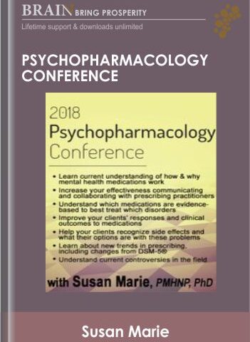 Psychopharmacology Conference – Susan Marie