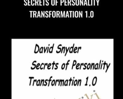 Secrets of Personality Transformation 1 0 1 - eBokly - Library of new courses!