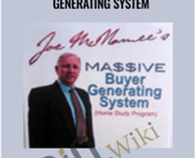 The Massive Buyer Generating System – Joe McNamee