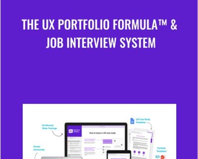 The UX Portfolio FormulaE284A2 Job Interview System - eBokly - Library of new courses!
