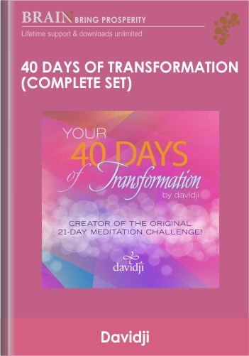 40 Days of Transformation (Complete Set) - Davidji